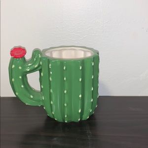 Cactus Mug with flower